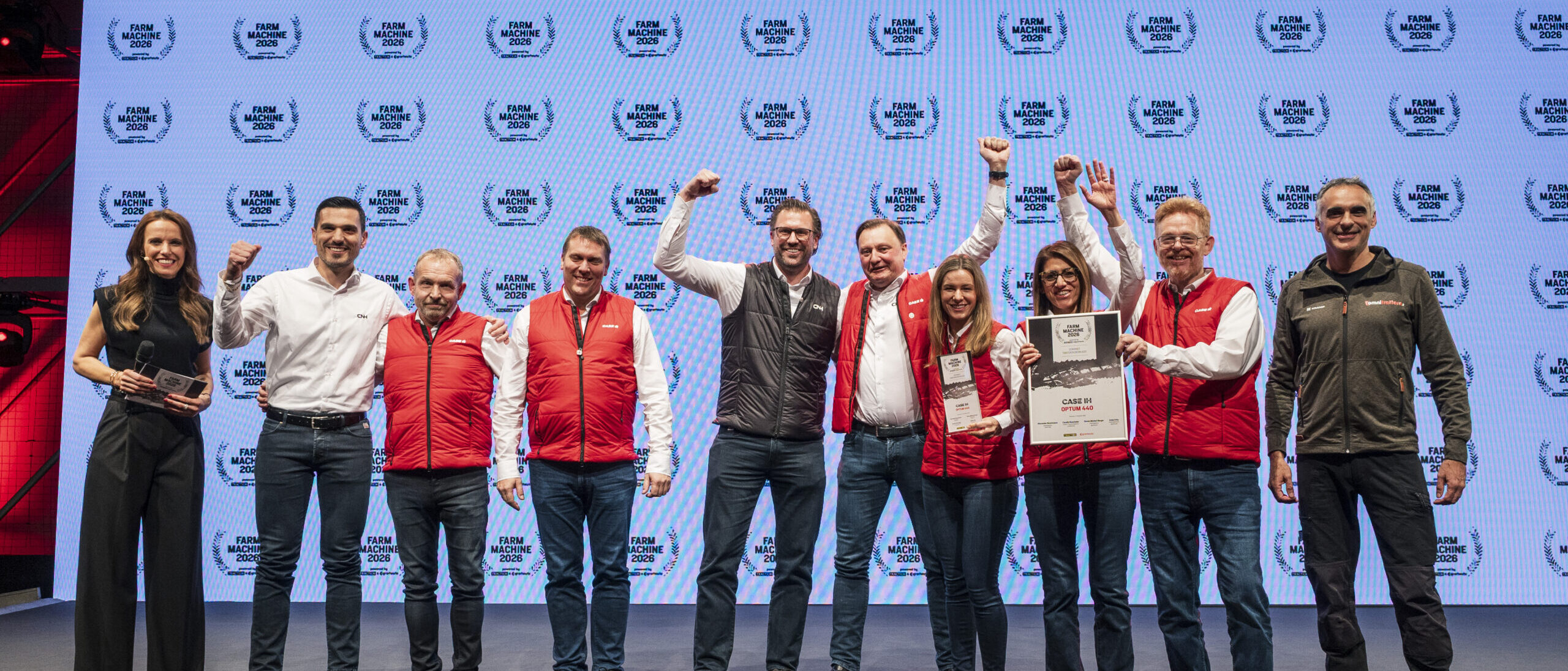 Optum 440 zdobywa tytuł „Ciągnika klasy Premium” na Farm Machine of the Year Awards!