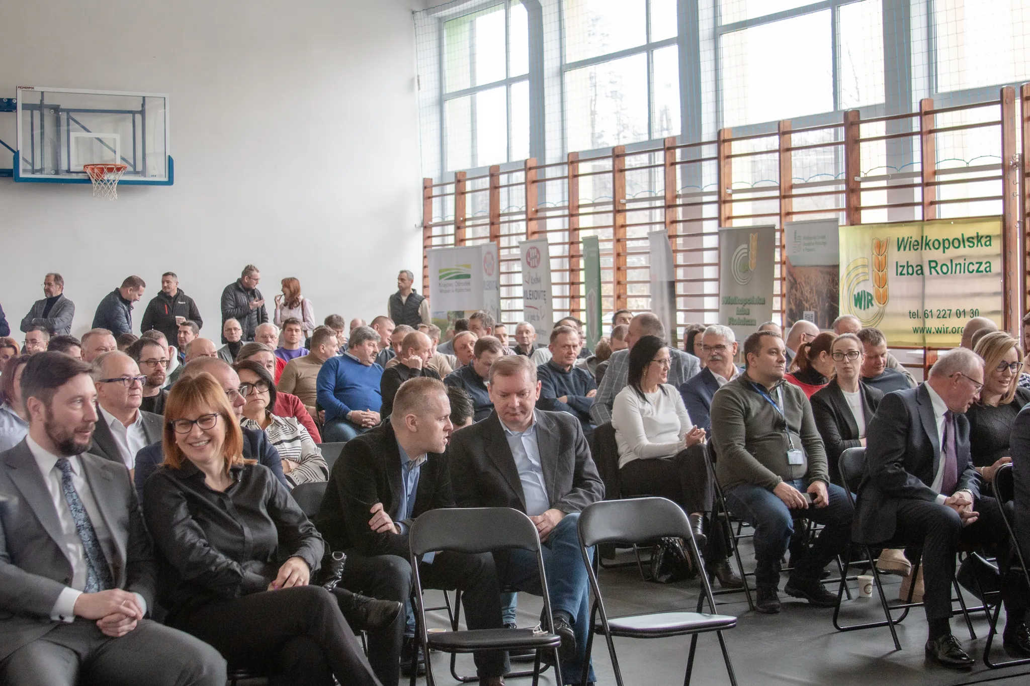 Dyskusja i prezentacja rozwiązań technicznych w ciągnikach Case IH z udziałem rolników i ekspertów Agro-Rami.