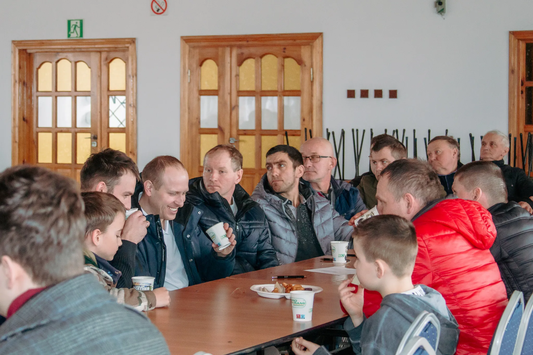 Dyskusja i prezentacja rozwiązań technicznych w ciągnikach Case IH z udziałem rolników i ekspertów Agro-Rami.