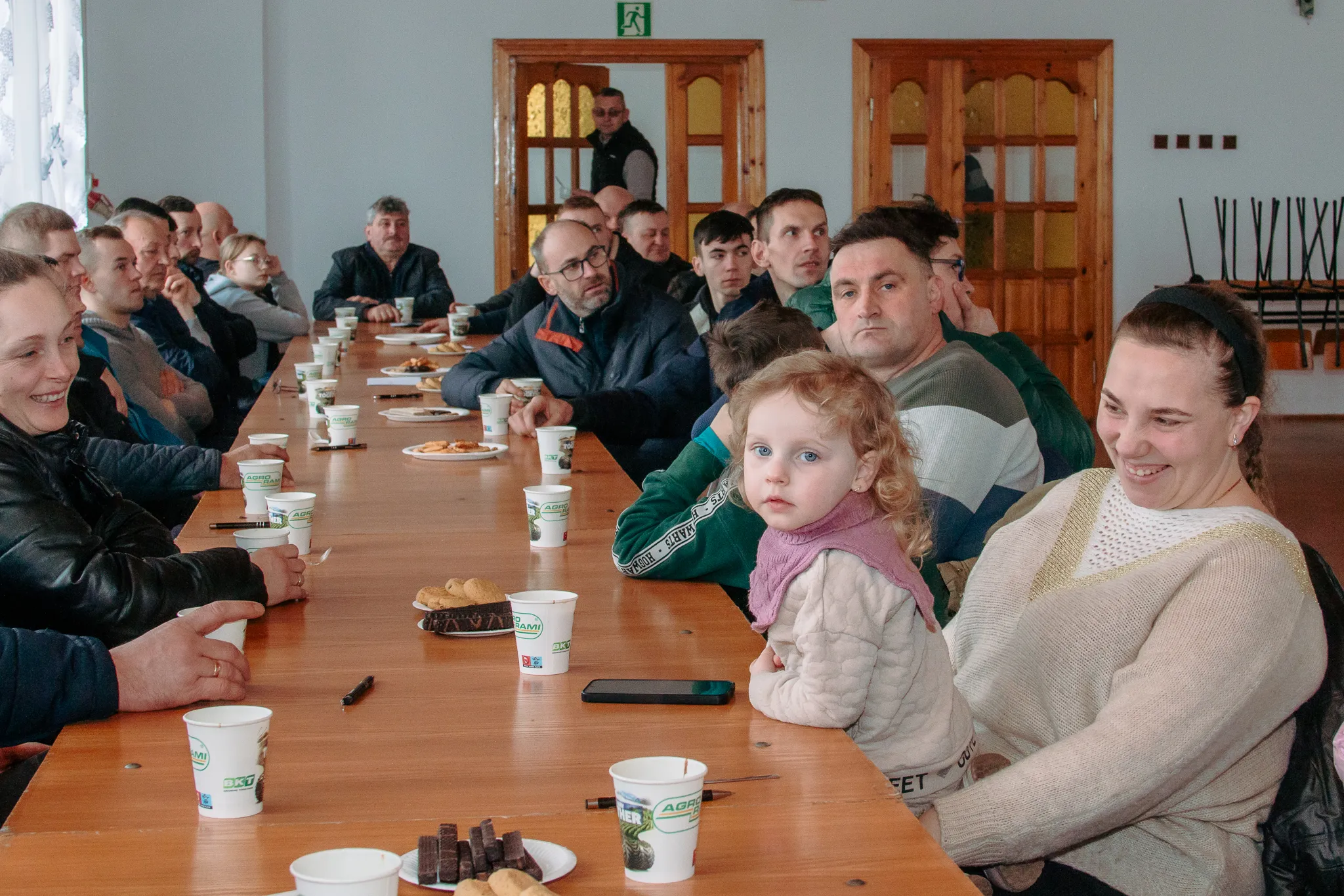 Dyskusja i prezentacja rozwiązań technicznych w ciągnikach Case IH z udziałem rolników i ekspertów Agro-Rami.