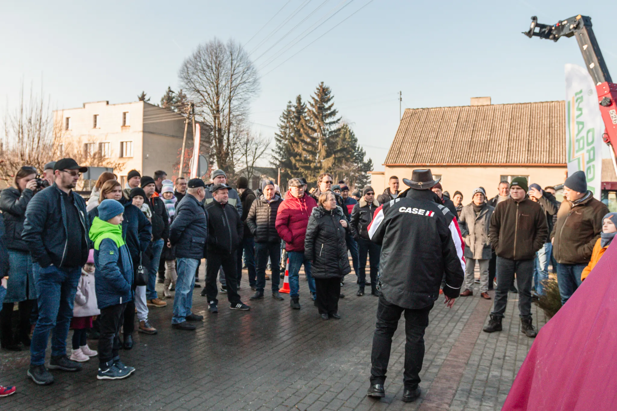 Prezentacja innowacyjnych rozwiązań konstrukcyjnych w maszynach Case IH podczas warsztatów Winter Tour.