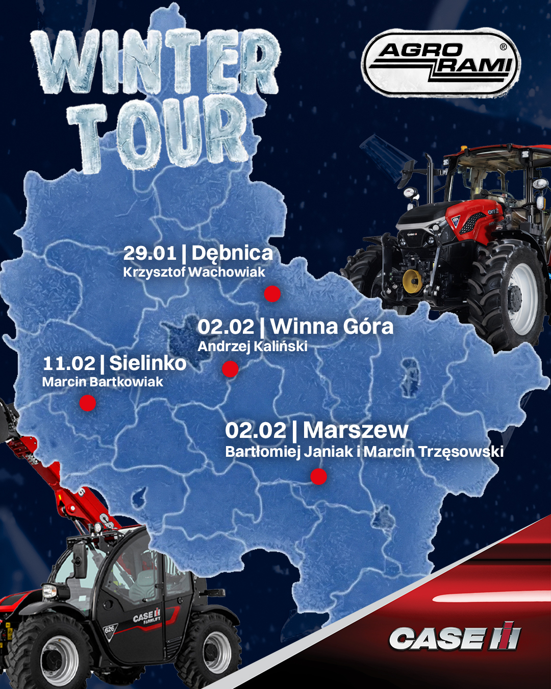 mapa lokalizacji Winter Tour 2026