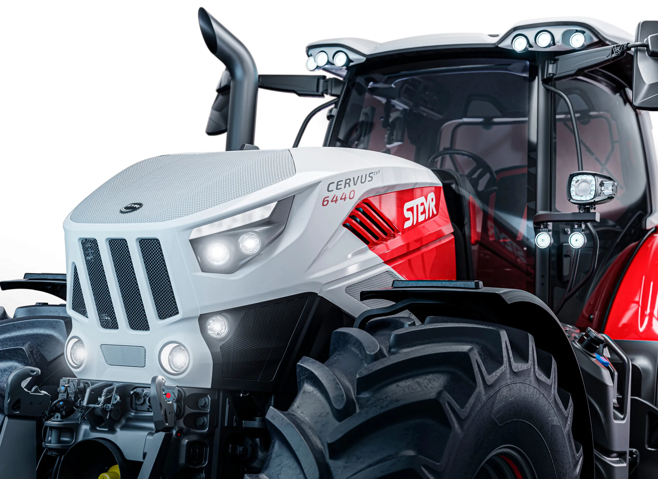 ciągnik STEYR Cervus CVT maska